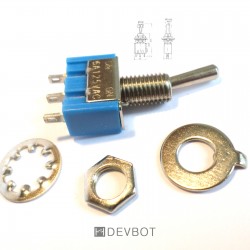 Interrupteur à bascule 6A 125V