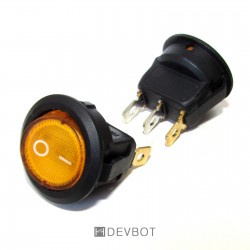 Interrupteur à bascule rond...