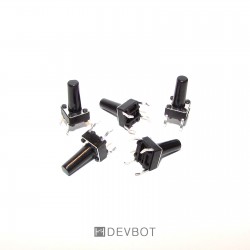 Bouton poussoir 6x6x12