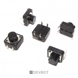 Bouton poussoir 12x12x8