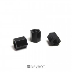 Entretoise F/F M3 6mm Nylon