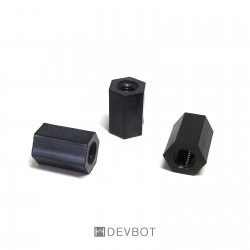 Entretoise F/F M3 8mm Nylon