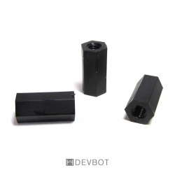 Entretoise F/F M3 12mm Nylon