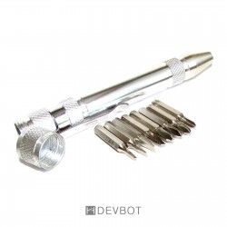 Tournevis stylo + 8 embouts