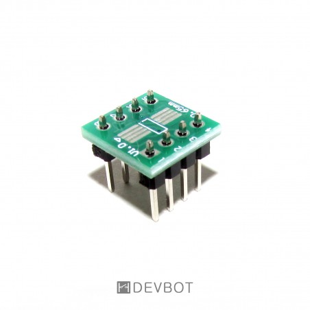 500 Pcs-Lot Tssop8 Ssop8 Sop8 À Dip8 Pcb Sop8 Sop Carte De Transfert Dip Carte À Broches