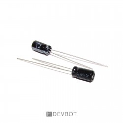 Condensateur chimique 1µF 50V
