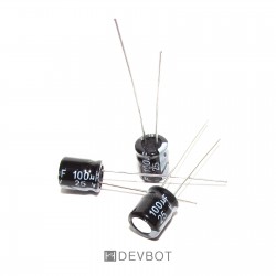 Condensateur chimique 100µF...