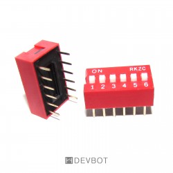 Interrupteur DIP 6...