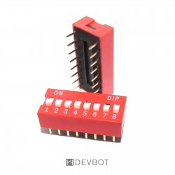 Interrupteur DIP 8...